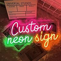 Vista 1 de Letreros de neón personalizados letreros de neón personalizados para decoración de pared letreros de luces LED de neón para dormitorio boda fiesta