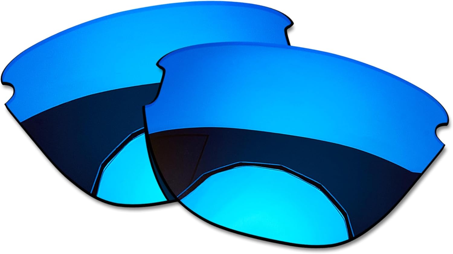 OOWLIT 4 Pairs Replacement Sunglass Lenses Compatible with Oakley Frogskins Lite OO9374-63mm Polarized