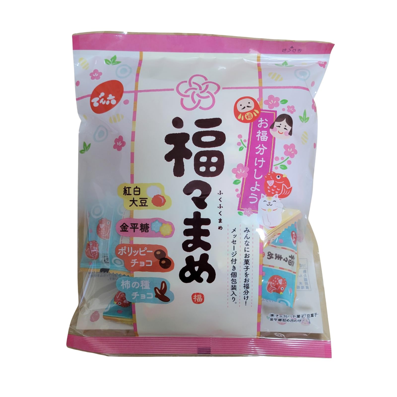 Amazon.co.jp: でん六 福々まめ 120g : 食品・飲料・お酒