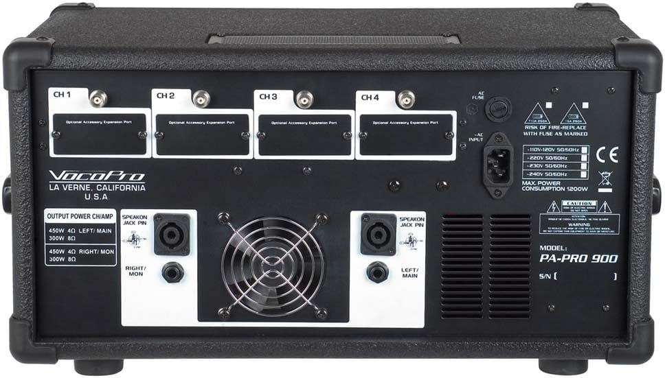 VocoPro PAPROBT 200-Watt Channel Power Amplifier
