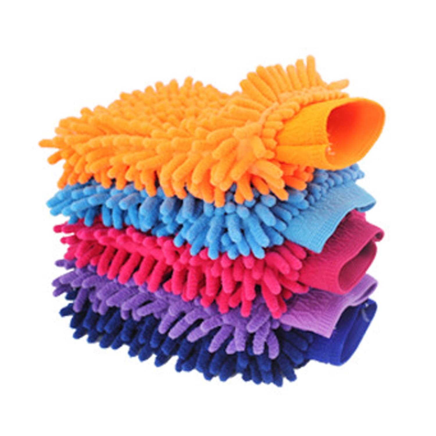 VASH GIRLYZ Attire Microfiber Wet and Dry Double Sided Chenille Mitt Dust Cleaning Glove/Cloth (Multicolor) (Free Size) Pack of- (5) (B0BKKMYTB8) Amazon Price History, Amazon Price Tracker