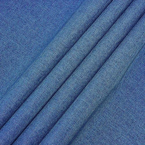 OLYCRAFT 100x42cm Royal Blue Imitation Leather Book Binding Cloth Bookcover Suede Fabric with Paper Backed Book Cloth Close-Weave Book Cloth for Book Binding Velvet Box Making DIY Crafts