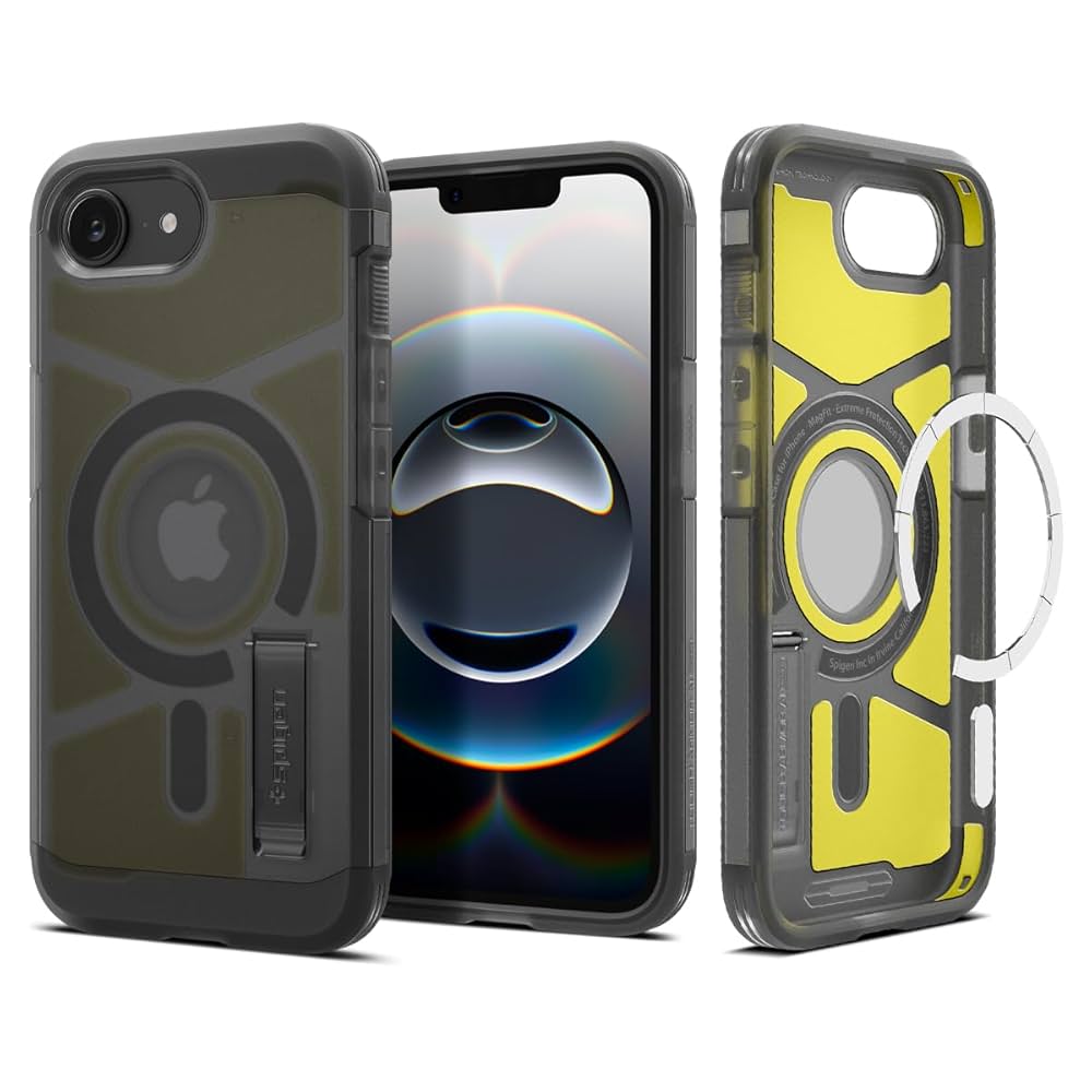 Amazon.com: Spigen for iPhone 16e Case, Tough Armor (Ai