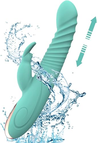 Vibradores de conejo recargables de mano potentes para mujeres, juguetes vibradores, placer para mujer, 3 motores, masajeador portátil eléctrico de