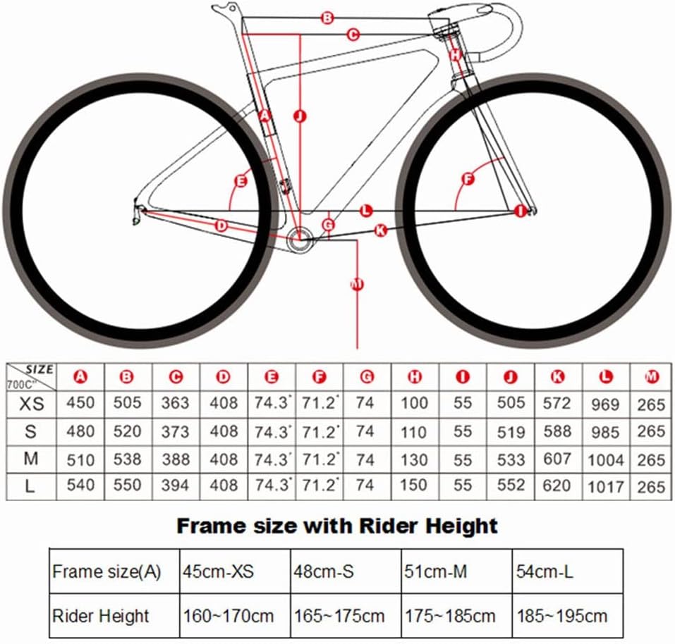700C Road Bike Frameset Carbon C Brake Frame 45/48/51/54CM BB86 100/130mm QR Frame Set Full Internal Routing(54CM Silver)