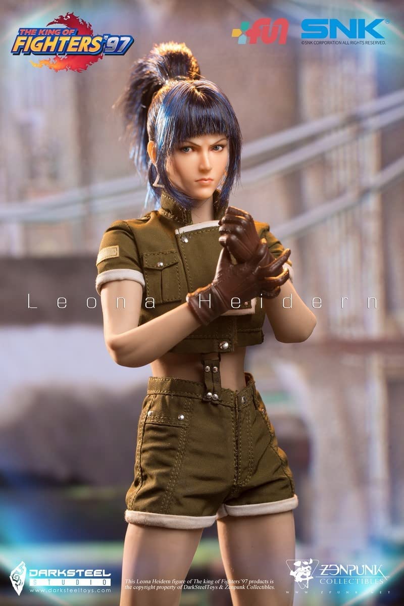 Amazon | DarkSteel Toys × ZenPunk 1/6 SNK レオナ ザ キング オブ 