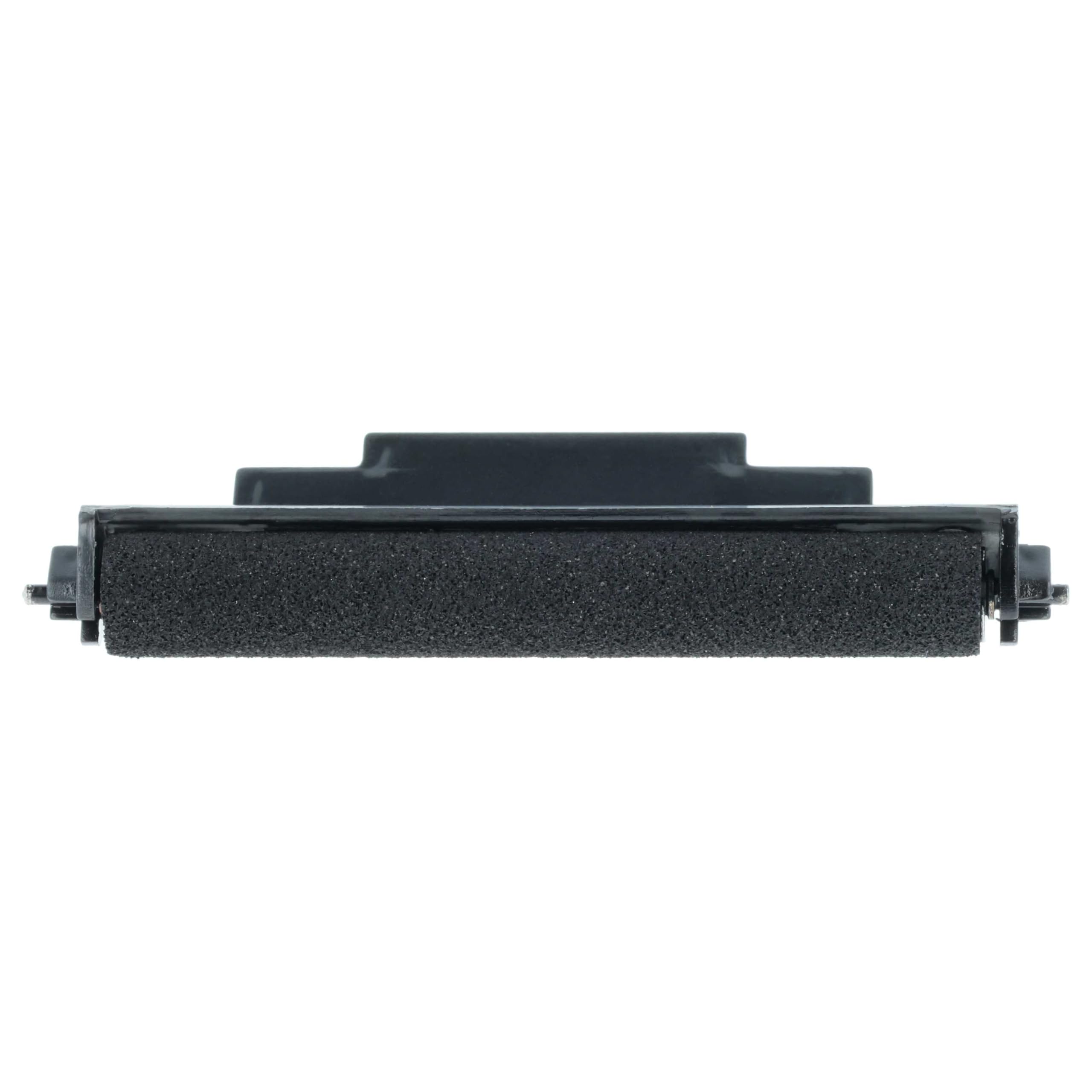 vhbw 10x Farbrolle, Farbwalze Schwarz kompatibel mit Ibico 900PD, 910PD, 920PD, 1225, 162-Serie Taschenrechner, Registrierkasse