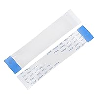 Vista 29 de uxcell Cable plano flexible FFC, 5 clavijas de 0.020 in de paso de 1.181 in, FPC FFC, cable de cinta flexible para TV LCD, audio de coche