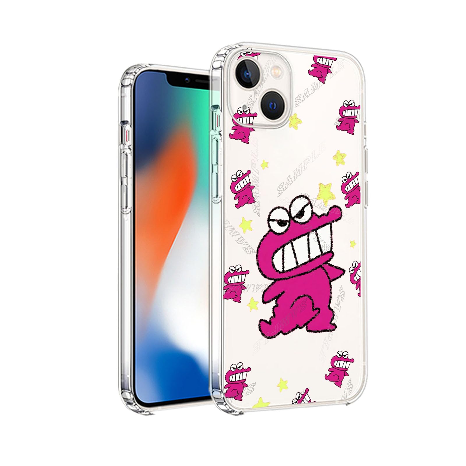 iPhone - ガマやん Amazon.co.jp: クレヨンしんちゃん スマホ ケース iphone16pro
