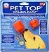 Pet Top Combo Portable Drinking Device and Short Neck Adapter for Pets, Orange