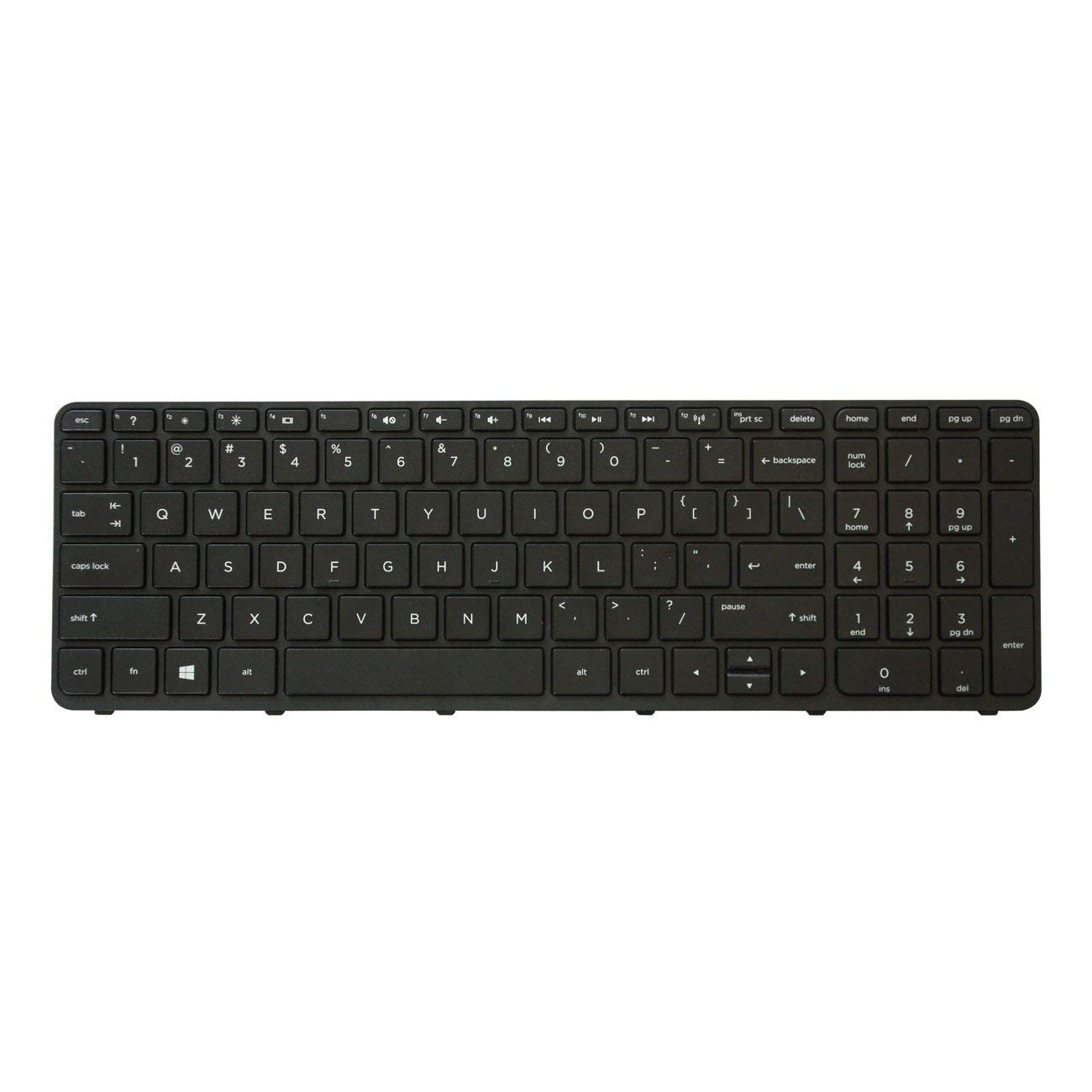 Replacement Keyboard for HP Pavilion 15-e 15-n 15-g 15-r 15-d 15-f, Pavilion 15-e000 15-e100 15-n000 15-n100 15-n200 15-n300 15-d035dx 15-f010wm 15-f271wm Series Laptop US Layout