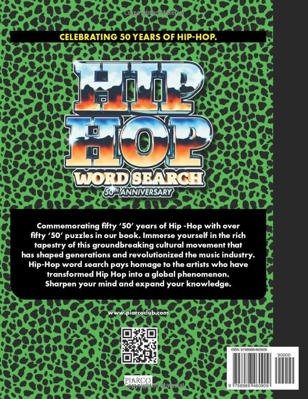 Miniatura 2 de Hip Hop Wordsearch 50th Anniversary