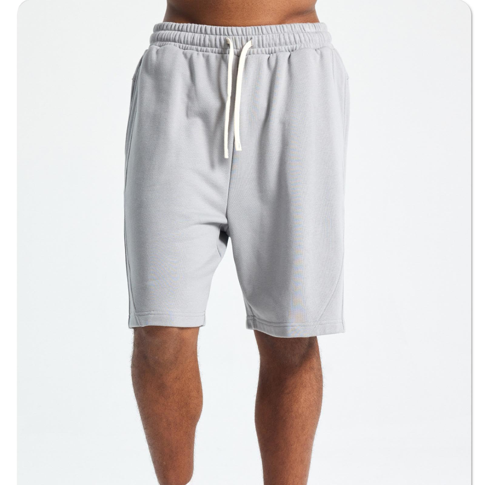 Pantaloncini Short Uomo Pantaloncini da Uomo alla Moda Pantaloni A Pentagramma da Uomo Pantaloni da Uomo Streety Loose