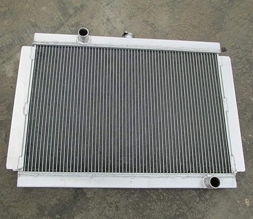 Miniatura 2 de Radiador de aluminio de 3 filas para Nissan Datsun 280Z 280ZX 76 77 78 79 81 MT