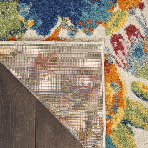 Tapete rectangular de 300x238 cm Ivory Multicolor Nourison miniatura 3