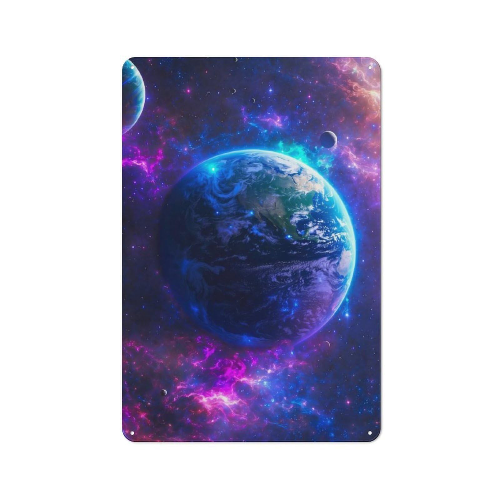 Junmoney Galactic Ballet Vintage Metal Sign 30X20cm For Guest Room Or Hallway, Suited To Guest Room Decorators