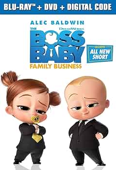 BOSS DVD-BOX 1・2SET Boss Baby: Family Business (Blu-Ray + DVD), 1 ct - Kroger