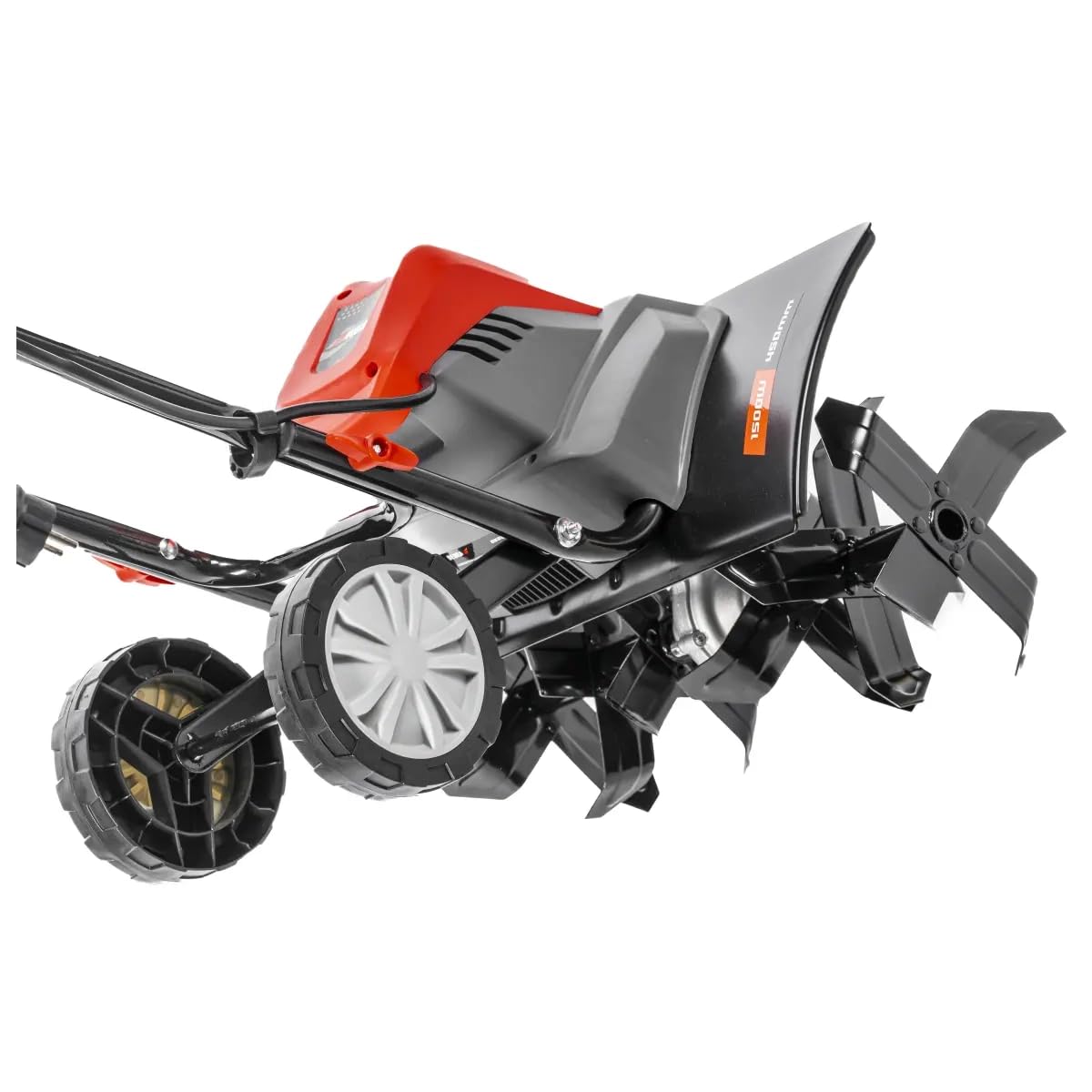 Motocicleta eléctrica Garden Dedra – Potencia: 1500 W – con Ruedas de Transporte – Ancho de Trabajo: 45 cm – Peso: 10,3 kg, Velocidad de rotación Puede alcanzar 400 RPM