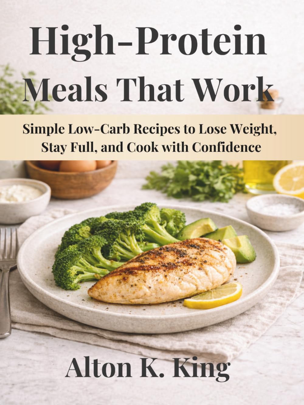 High-Protein Meals That Work: Simple Low-Carb Recipes to Lose Weight, Stay Full, and Cook with Confidence