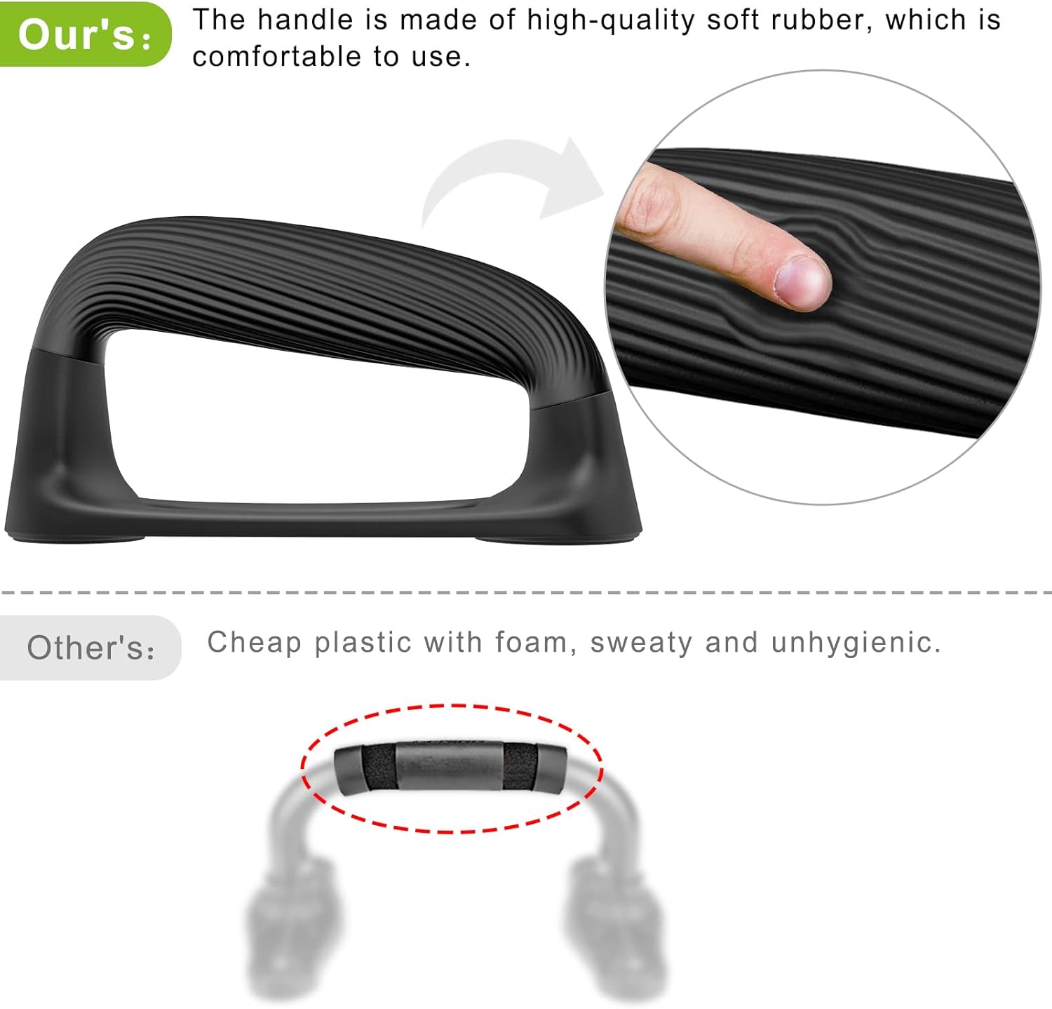 Kipika Push Up Bars, Pushup Stands With Thickened... 13 Kipika Push Up Bars, Pushup Stands With Thickened...