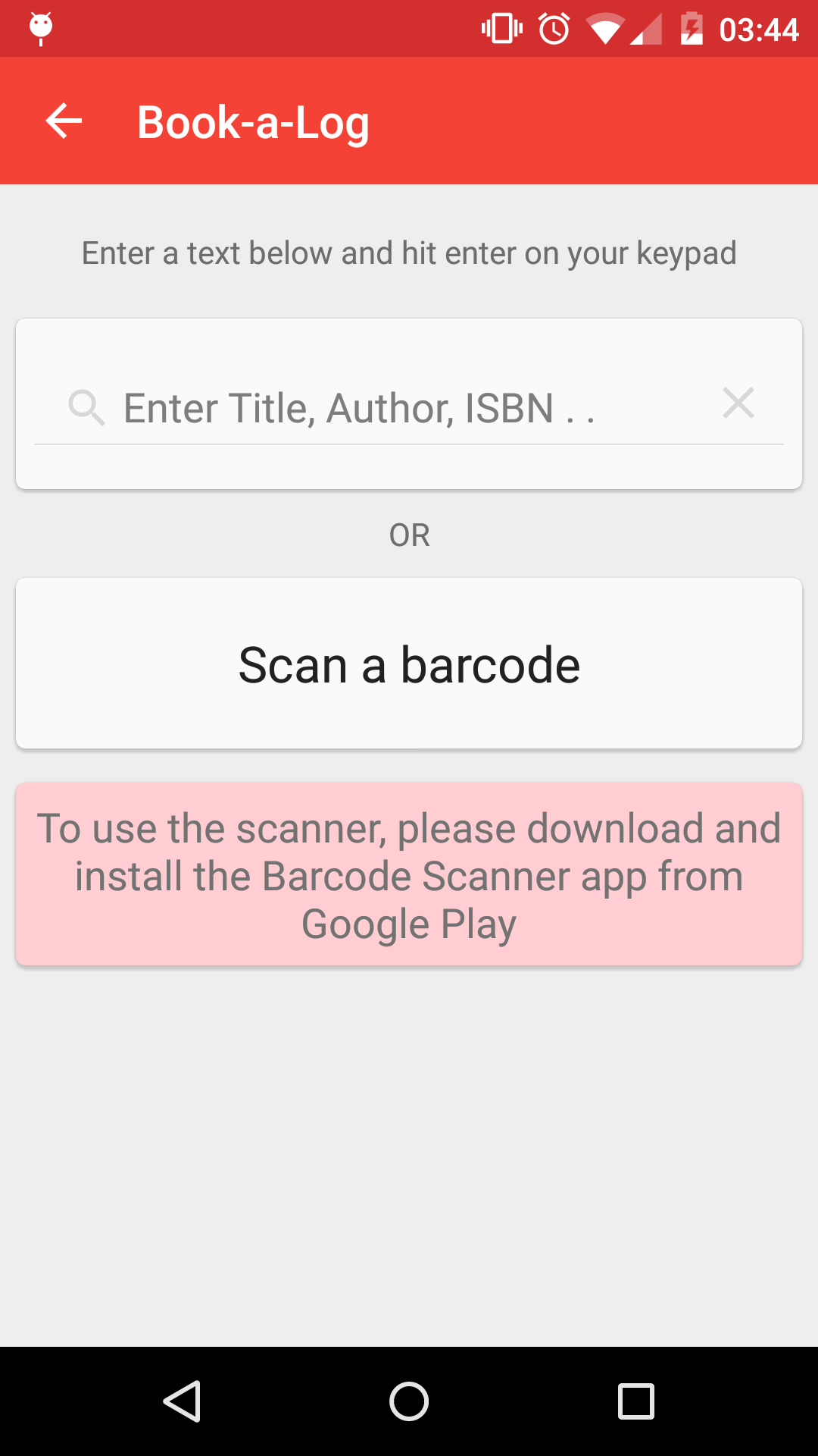 Book-a-Log - App on Amazon Appstore