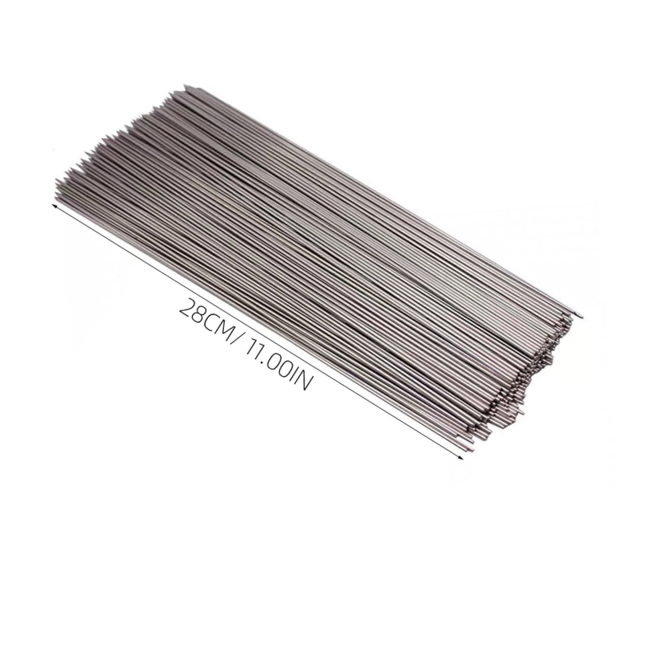 BESPORTBLE Spiedini per Barbecue in Acciaio Inossidabile 304 Resistenti da 30 Cm, Spiedini per Grigliate All'aperto e Campeggio, Set da 100 Pezzi Design Antigoccia e Superficie Lucidata
