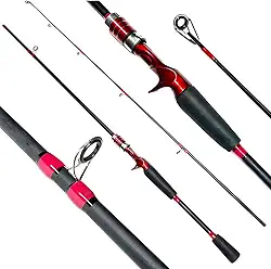 MARURI, VARA PARA CARRETILHA CMIK EM CARBONO 6'0" (1,80M) 15-35LB - 2 PARTES