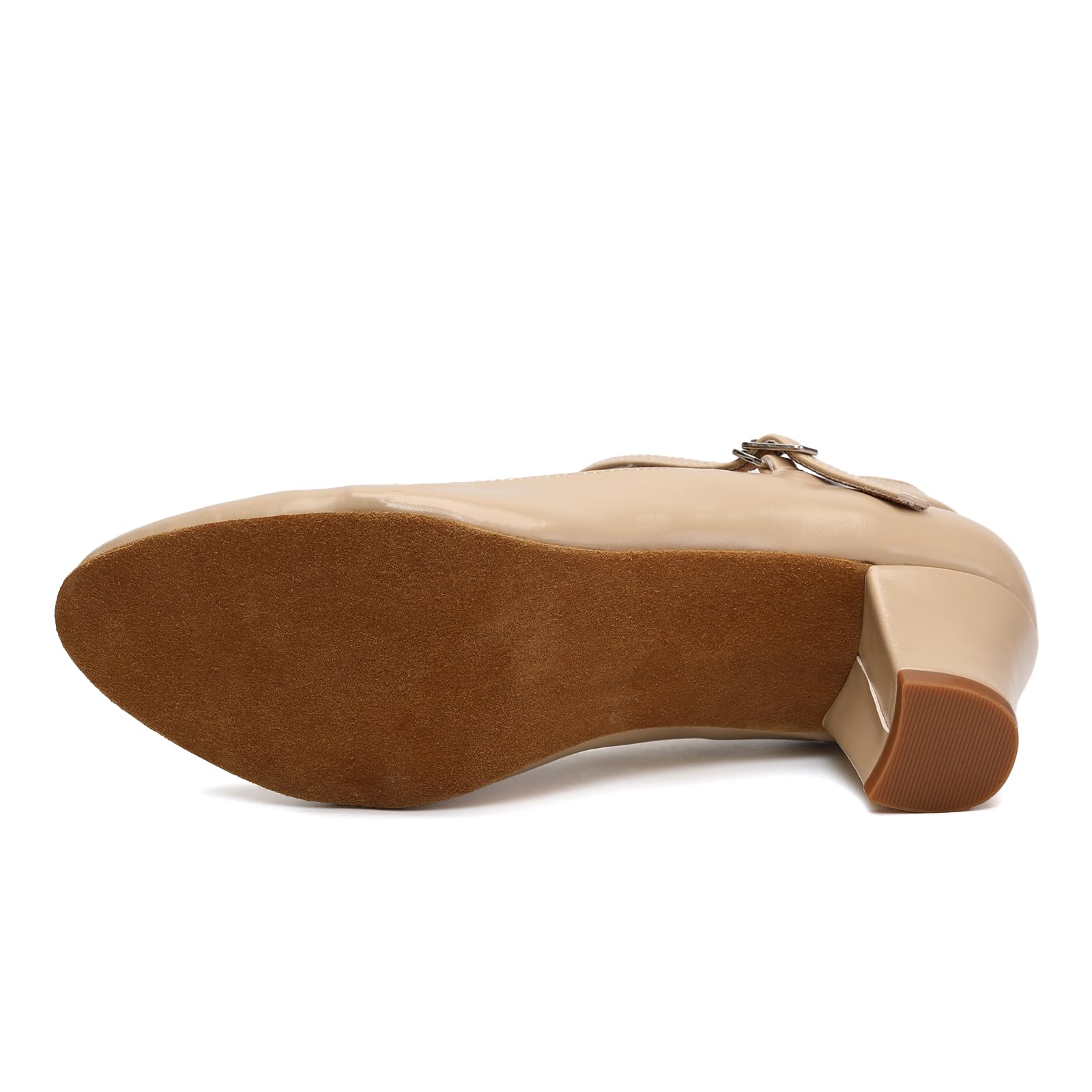 Zapatos de Baile de Salón para Mujer Punta Cerrada Latino Profesional Zapatos Baile Salsa Tango con Tacón de 5 cm