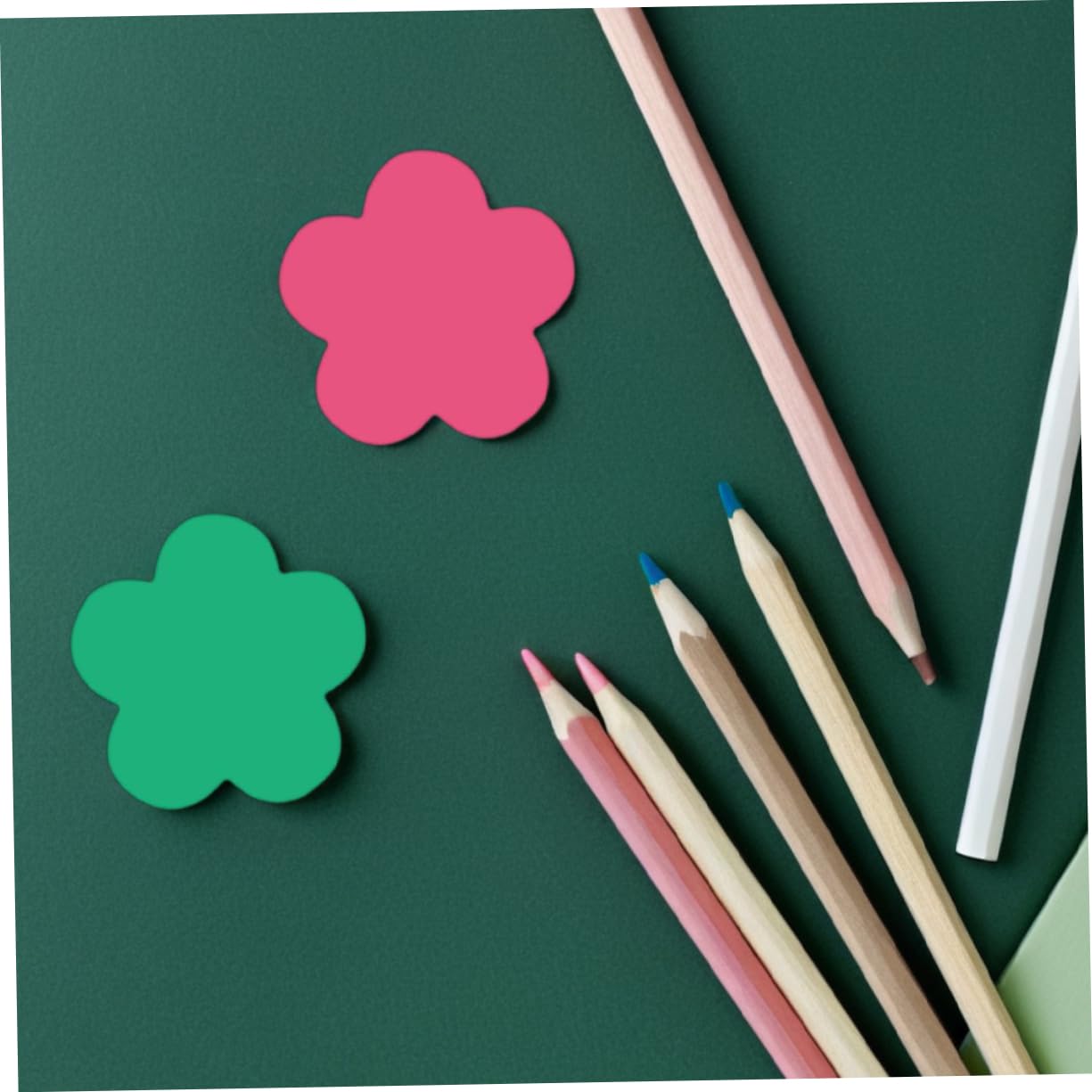 108 Boho-Blumen-Ausschnitte Für Pinnwände – Papier-Deko Zum Basteln, Für Klassenzimmer, Büro & Zuhause