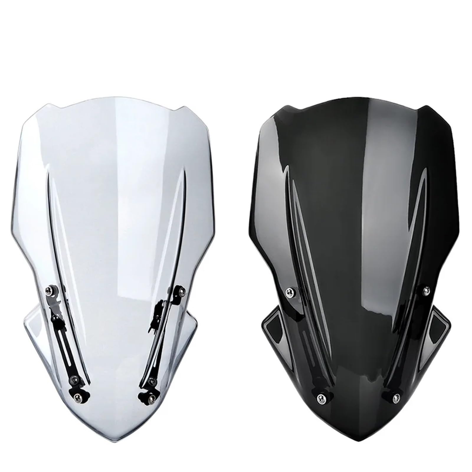 powietrzadeflektor Pasuje do Kawasaki Z 900 2017 2018 2019 Owiewki motocyklowe z uchwytem na szybę przednią Deflektor motocykla(A with Bracket)