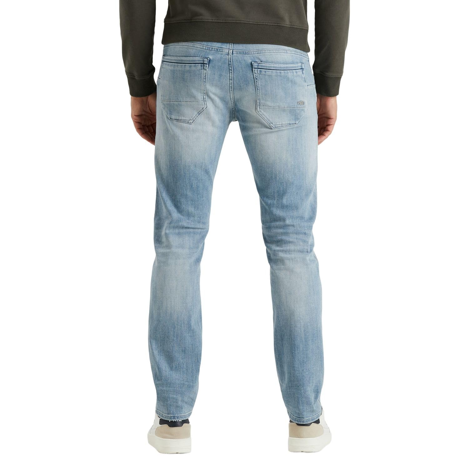 PME Legend Herren Jeans NIGHTFLIGHT - Low Waist - Regular Fit - Blau Grau