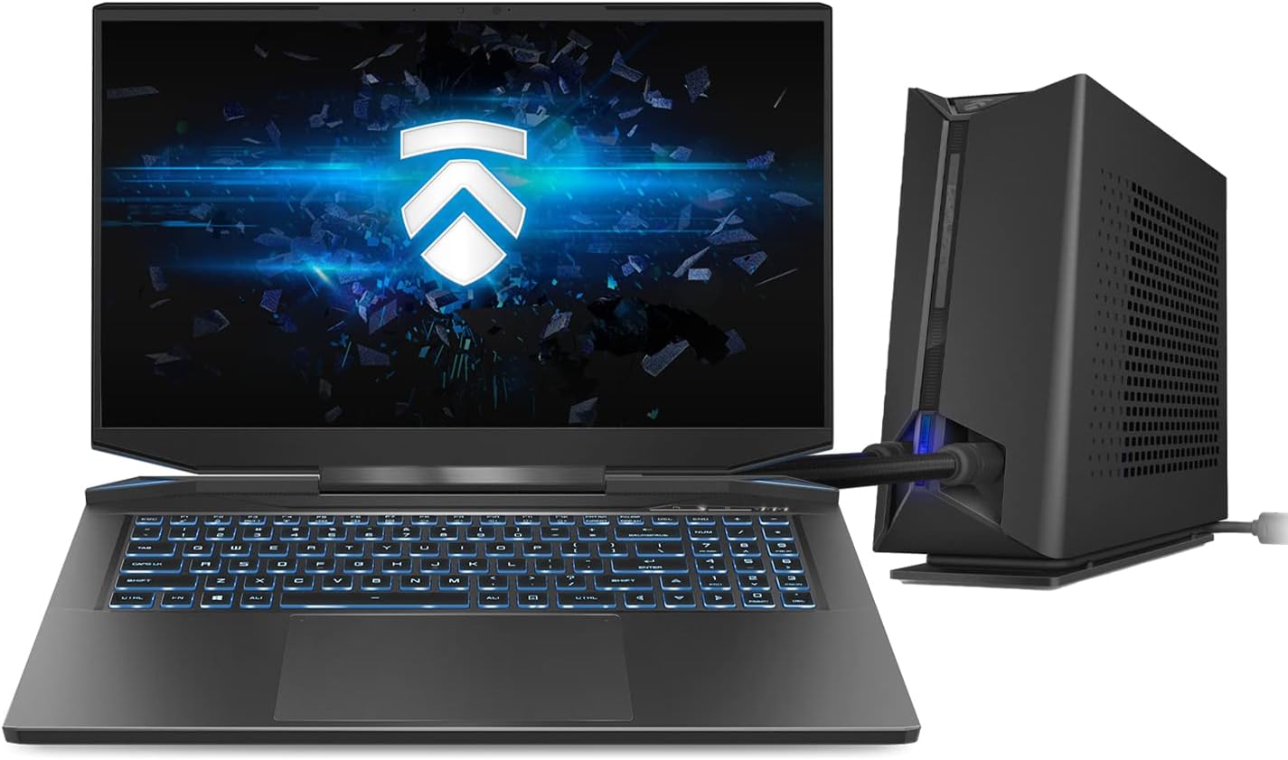 Prometheus XVII (2022) 17.3" Liquid Cooled Gaming Laptop: Intel Core i7-12700H, NVIDIA RTX 3060, Thunderbolt 4, 1TB PCIe Gen 4 SSD, 16GB DDR5 RAM, Win 11 Home, 17.3 inch QHD 240Hz Eluktronics Notebook
