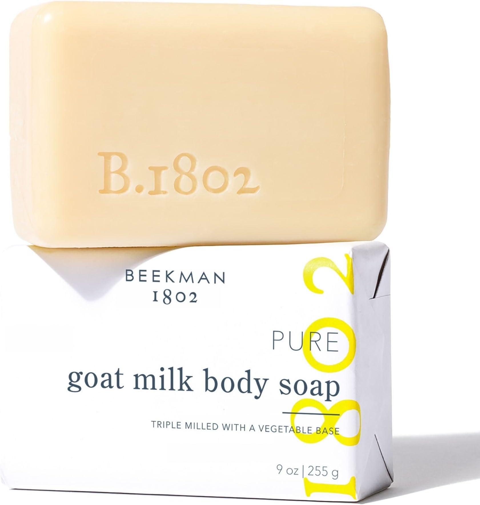 Pure Goat Milk Soap Fragrance Free 9.0 oz Bar