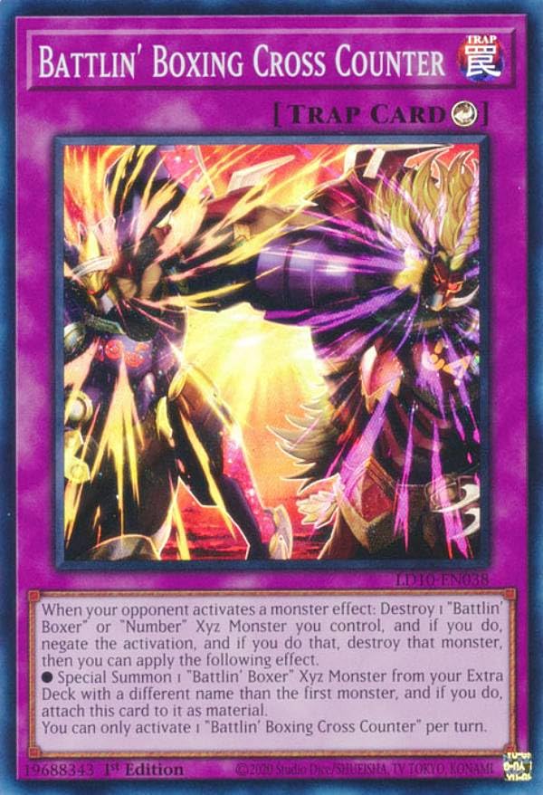 Amazon.co.jp: 遊戯王 LD10-EN038 バーニングナックル・クロス