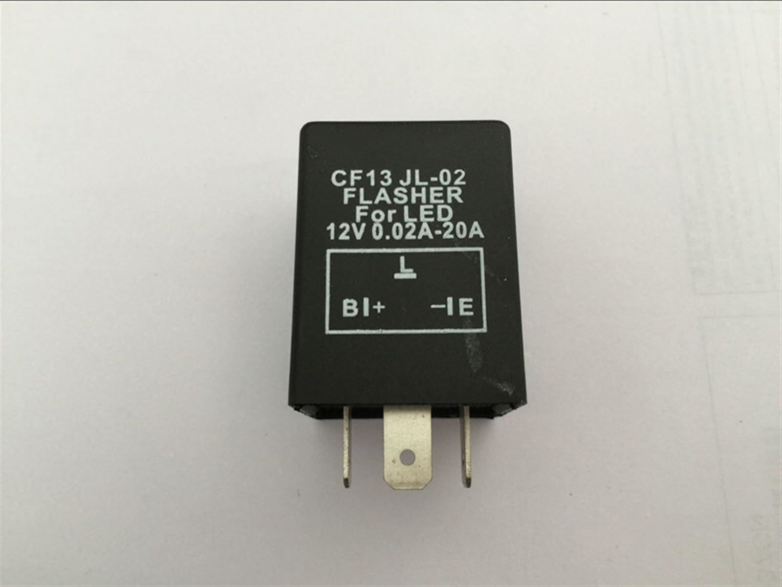 AQHYEBNSR CF13 JL-02 3-Pin 12V 0.02A-20A Cheapest Electronic LED Turn Signals Relay Fix Flasher Blinker(CF14)