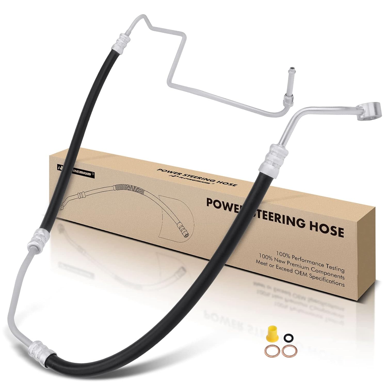 Mangueira de Direção Hidráulica A-Premium para Kia Optima Magentis 2001-2006 L4 2.4L - Conjunto de Linha de Pressão