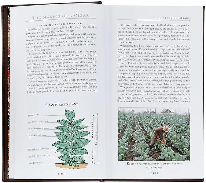 Graphic Image Planner Cigar Companion - A Connoisseur's Guide Into the World of Handmade Cigars, Illustrated Images and Expert Advice, Handbound in The USA (Hardcover - 224 Pages - 5x8")