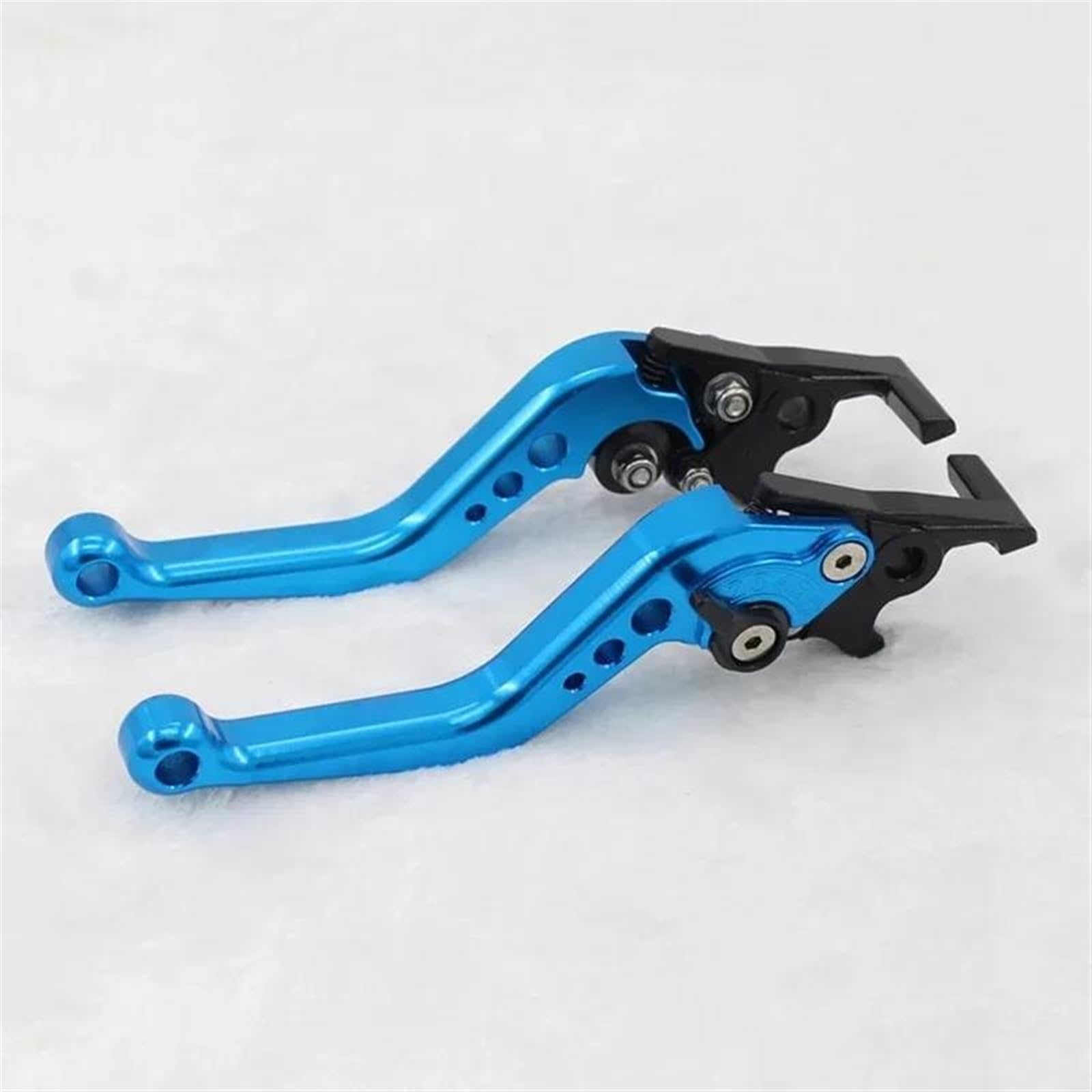 QEIEKOKLM Universal 1 Pair Alloy Motorbike Brake Handle CNC Motorcycle Clutch Drum Brake Lever Handle(B)