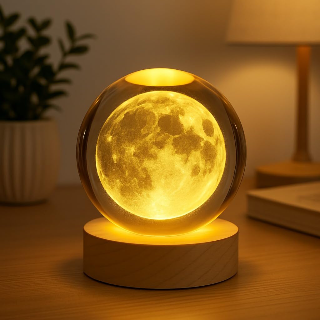 Toy Imagine 3D Crystal Ball Night Lamp