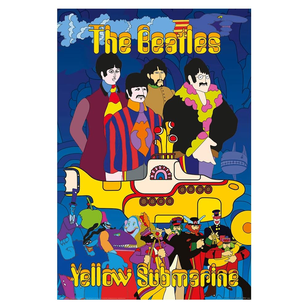 The Beatles ポスター　アビーロード　yellow submarine Yellow Submarine Songtrack — Википедия