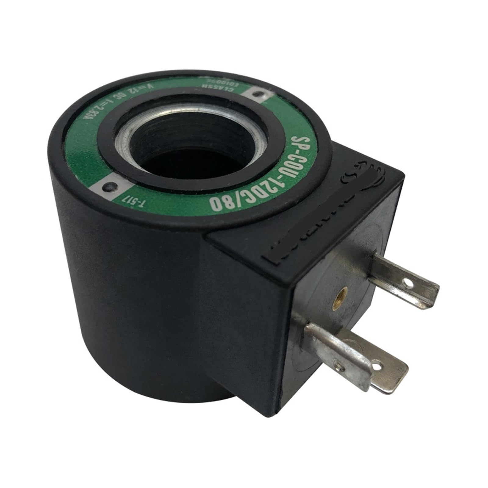 Solenoid Valve Coil SP-COU-24DC/80 SP-COU-12DC/80 Inner Diameter 18mm High 39mm SP-COI-230/50/60/80 SP-COI-110/50/60/80(SP-COI-110-50-60-80)