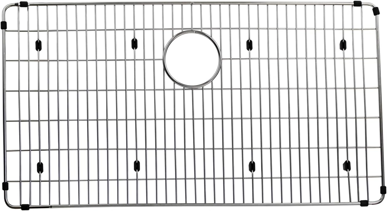 EBG2815 Kitchen Sink Grate 28 7/16" x 15 1/4" x 1-1/4" Stainless Steel Sink Protector for Kitchen Sink