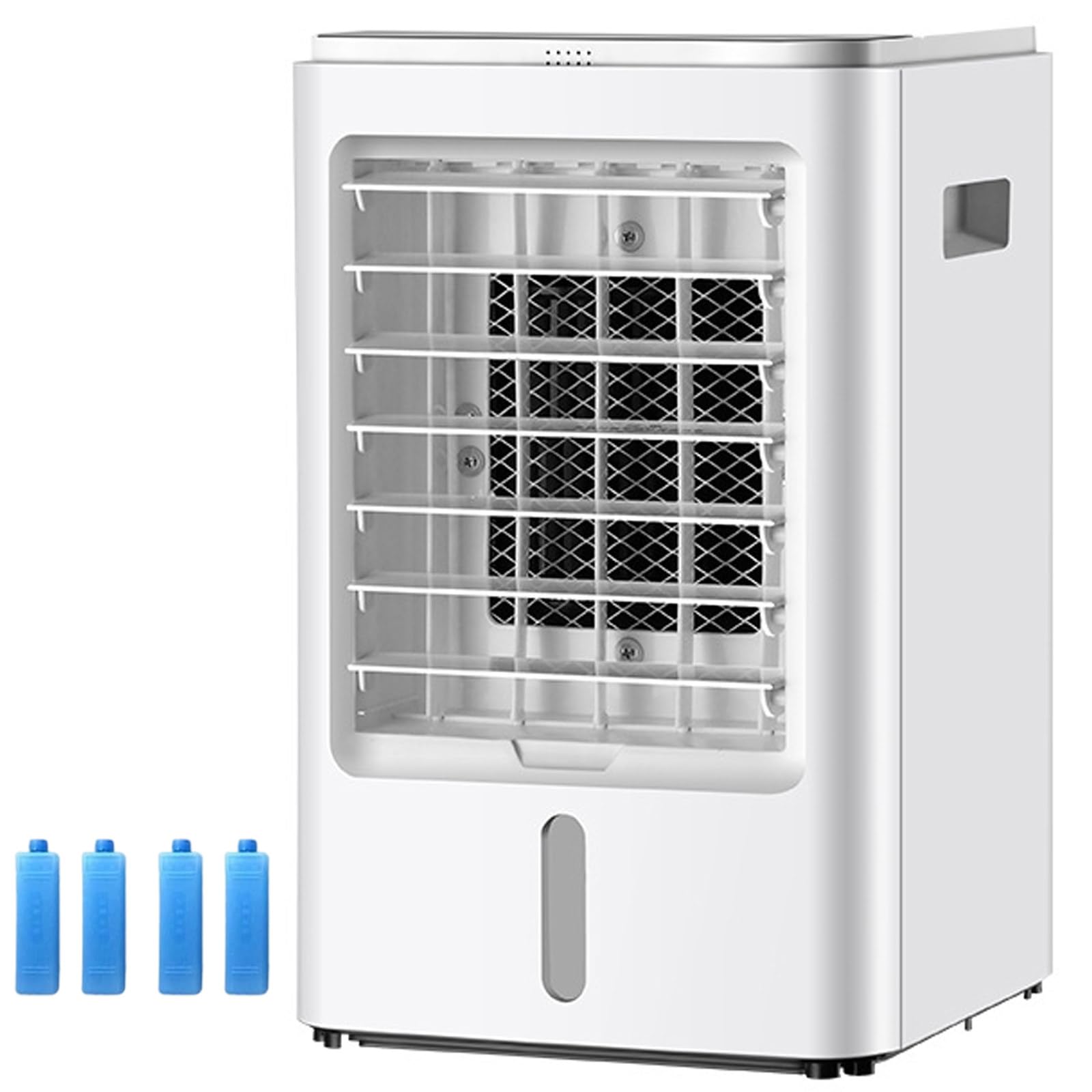 Condizionatore Portatile, Ventilatore Dello Scrittorio Umidificatore E Purificatore, Con Telecomando, 3 Velocità, 3 Modalità, Una Scelta Vantaggiosa Per Studenti E Giovani Professionisti 24V-Basic