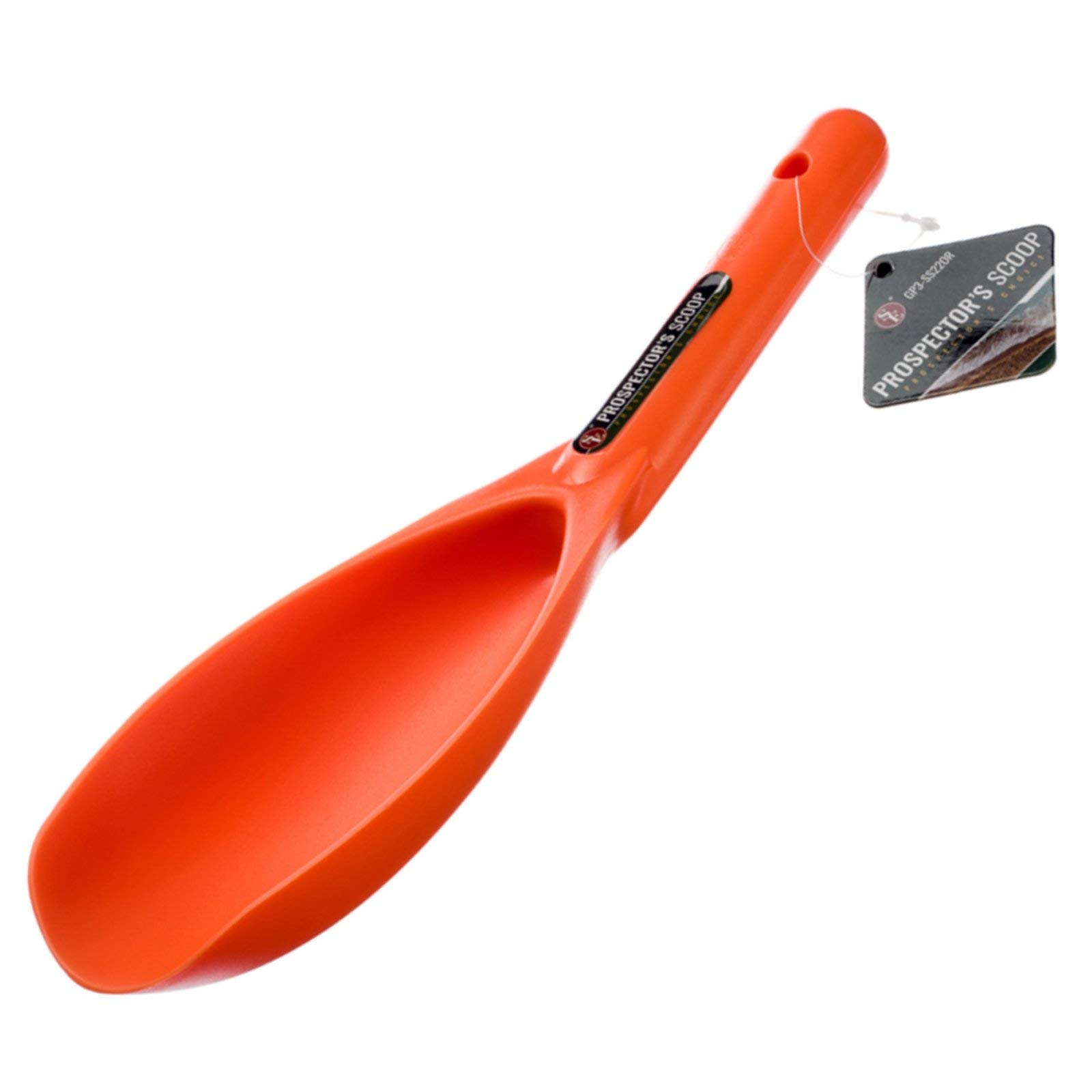 ASR Outdoor12.5 Inch Prospecting Large Sand Scoop Plastic Trowel for Metal Detector Gold Panning, Orange