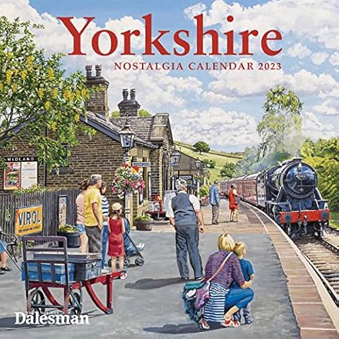Dalesman Calendar - Yorkshire Nostalgia Large 2023 Cover