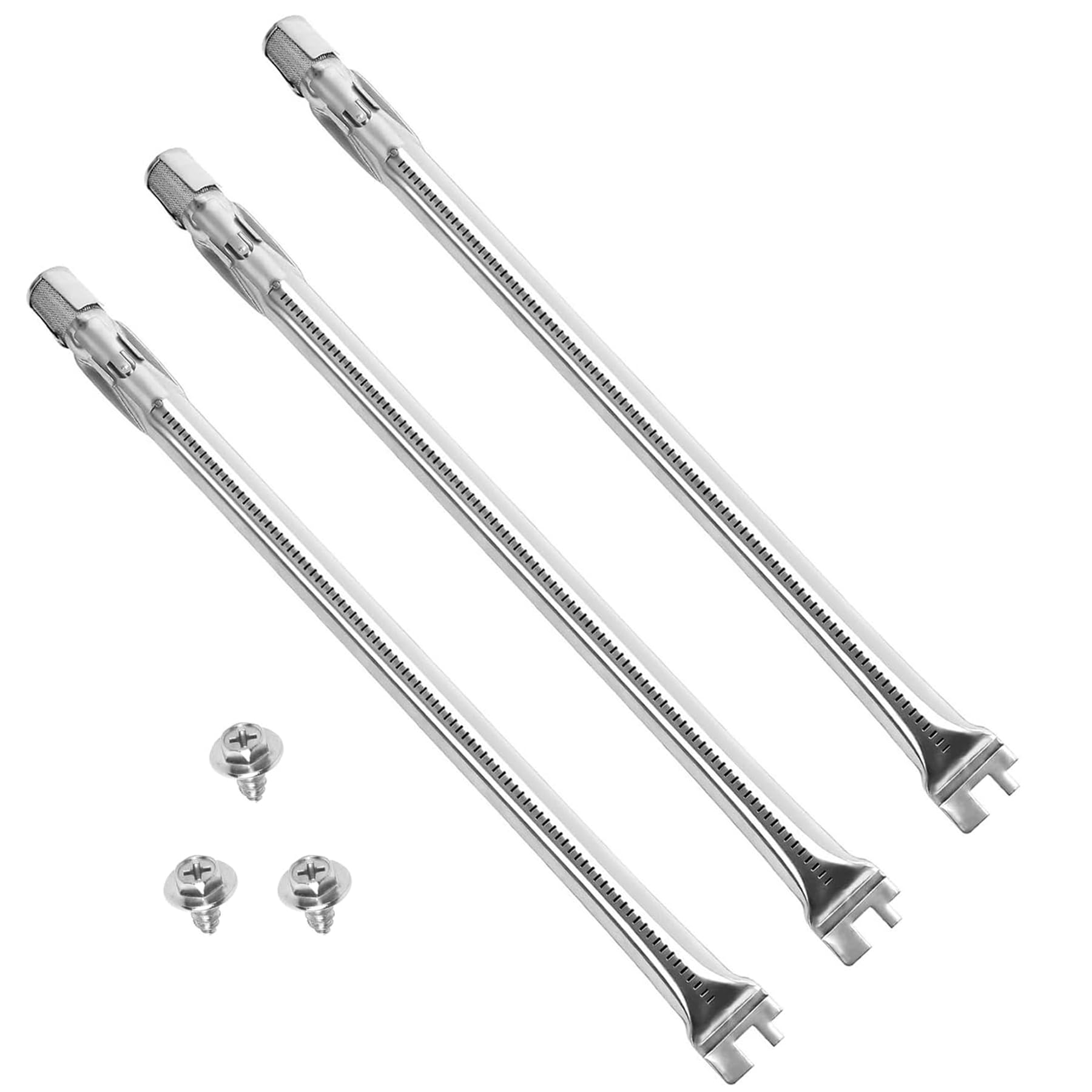 SafBbcue 62752 Grill Burner Tube for Weber Genesis 300 Series Parts Weber Genesis 310 320 330 Grills Parts, Weber Genesis E310 E320 S310 S320 E330 S330 Grill Burner Replacement Parts, Stainless Steel