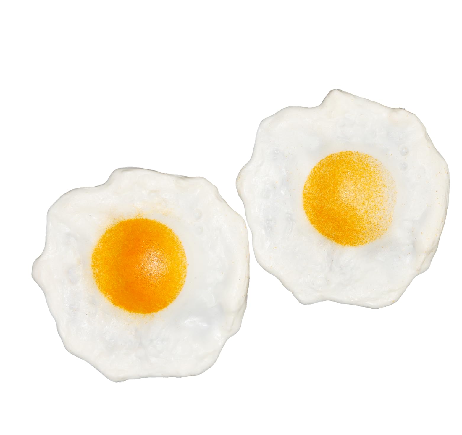 Props4shows Plastic Fried Eggs - Pack Of 2