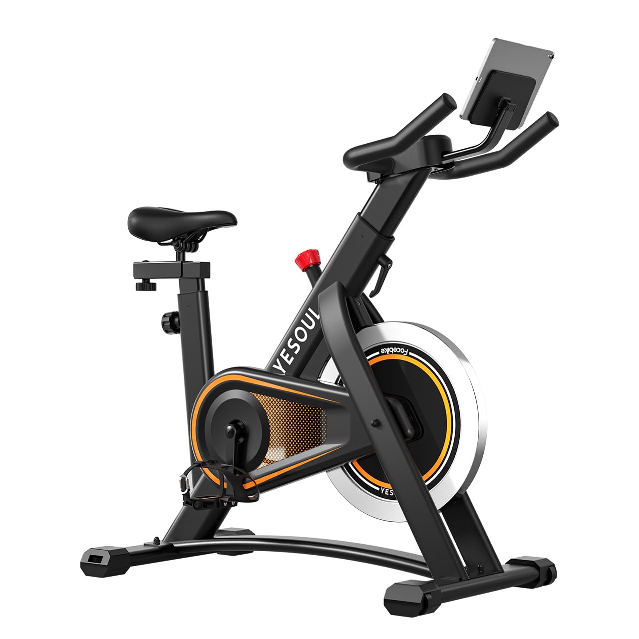 Yesoul A1 smart cyclette da casa con volano, cyclette per casa con cuscino morbido, cyclette spinning con schermo LED, corsi privati APP, bici da spinning per allenamento