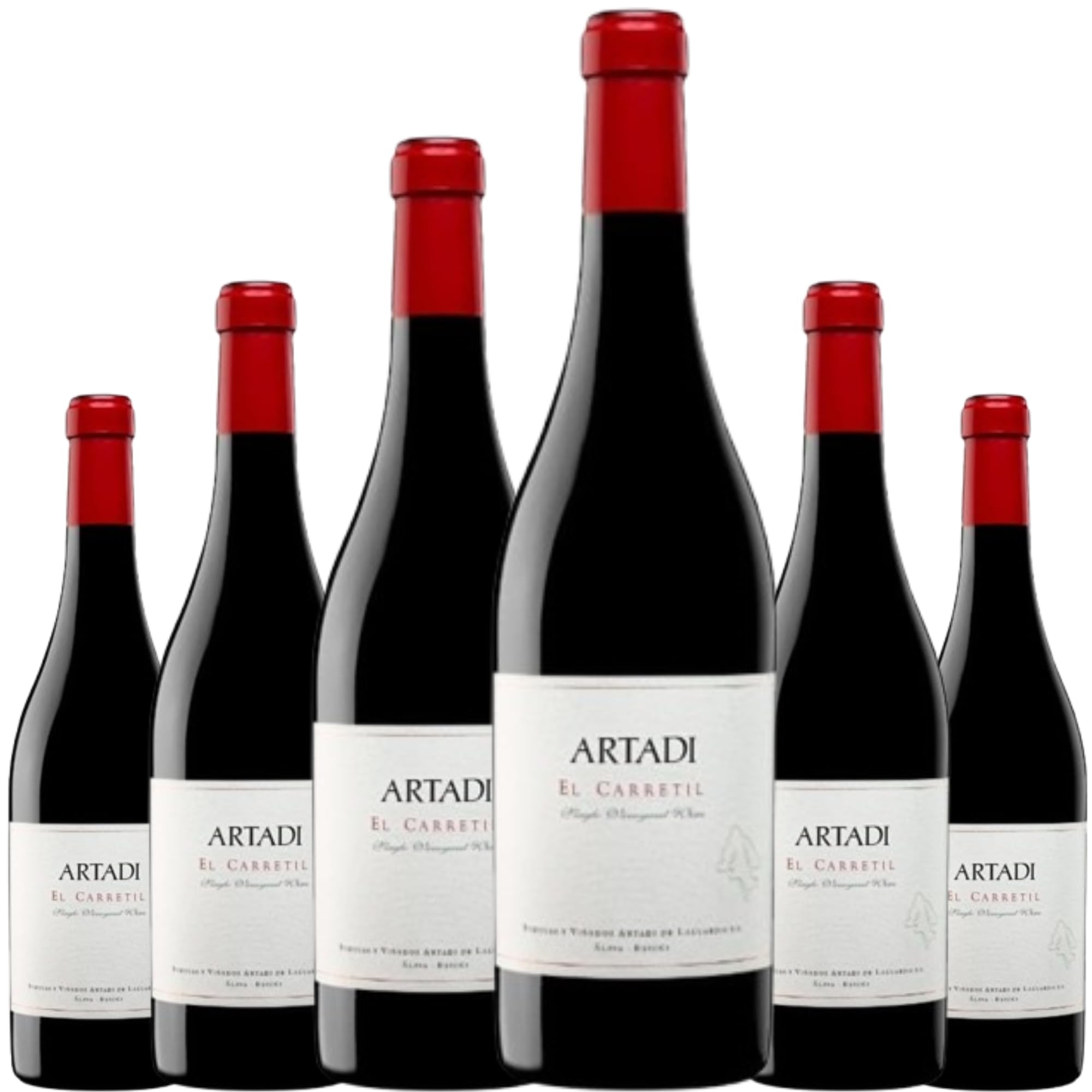 Artadi El Carretil Vino Tinto Ecológico 14,5% Vol, Crianza con Intensidad y Elegancia, Ideal para Carnes Rojas y Quesos, Compra Segura y Rápida| 6 botellas