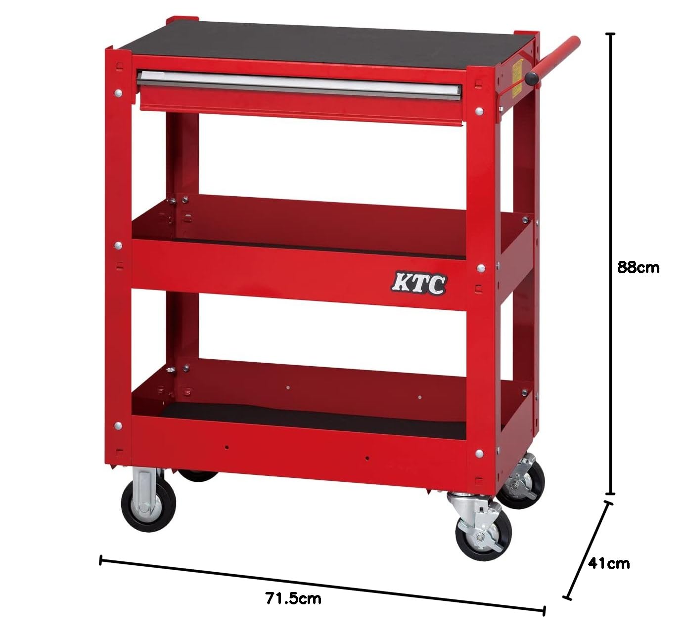 Amazon.co.jp: 京都機械工具(KTC) ツールワゴン (3段1引出し Amazon.co.jp: 京都機械工具(KTC) ツールワゴン (3段1引出し